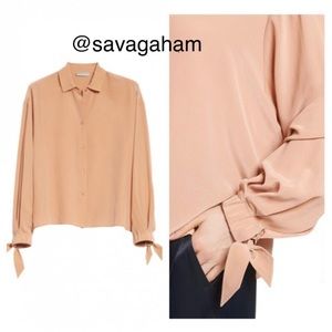 NWT Vince silk blouses